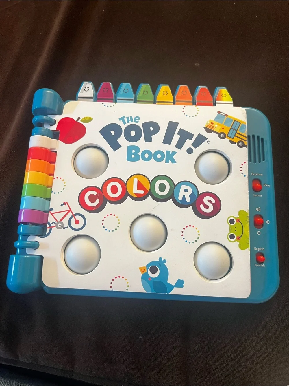 The Pop It! Book - Colors (Blue)